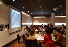 La Càtedra d'Estudis del Còmic participa en el taller de Paco Roca en l'IVAM